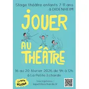 Stage théâtre enfants 7-11 ans à La Petite Echarde