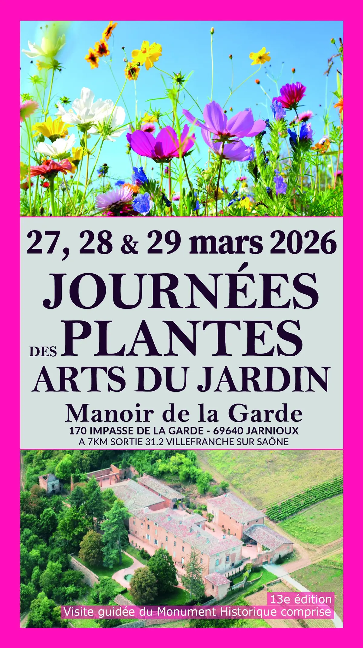 Journées des plantes rares & Arts du jardin du Manoir de la Garde 13e édition