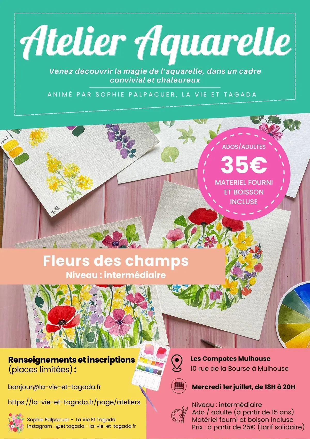 Atelier aquarelle
