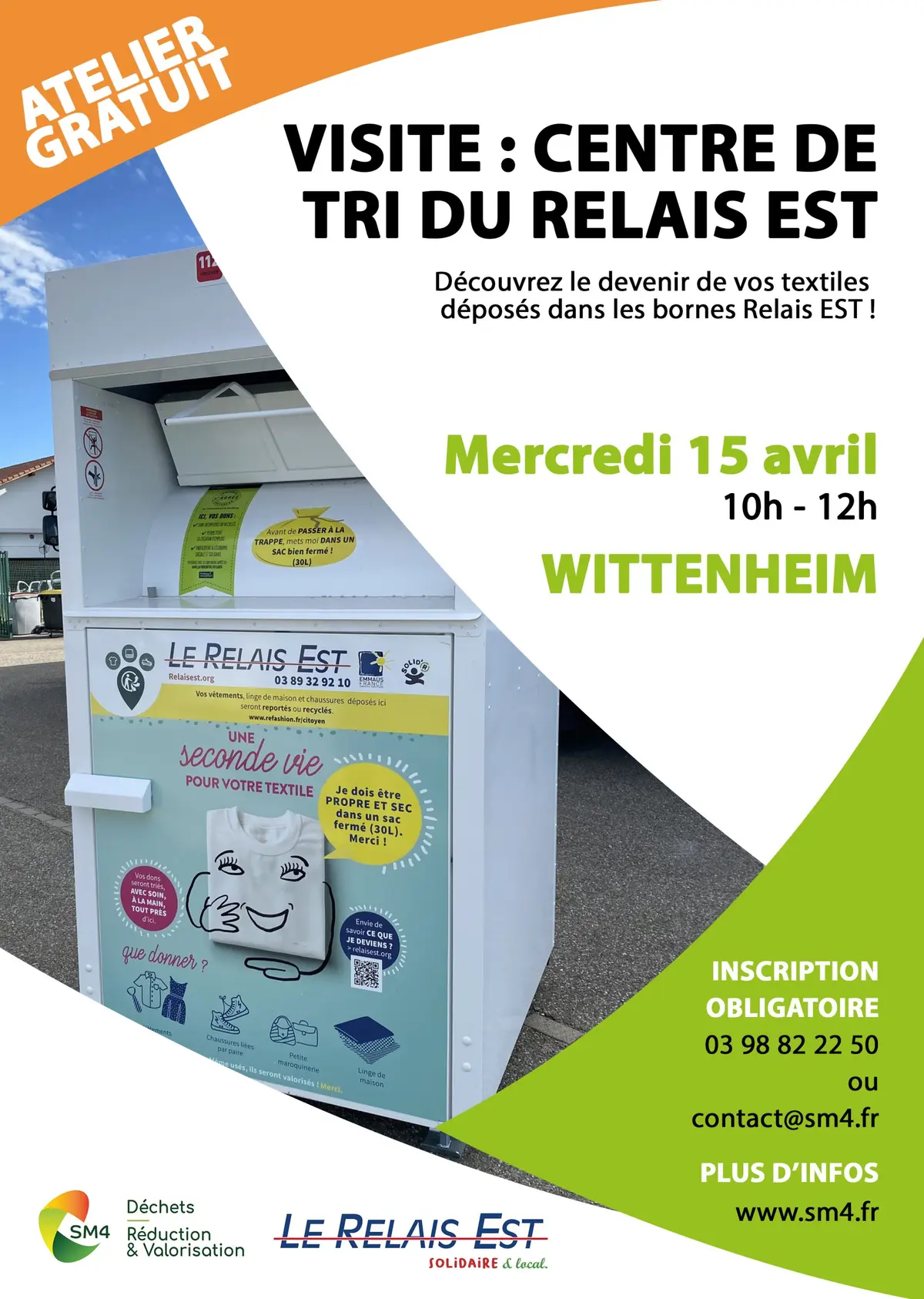 Visite du Relais Est