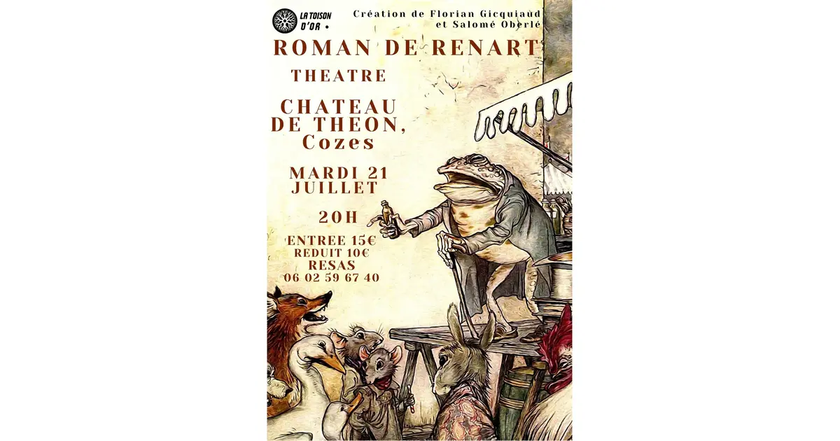 Roman de Renart, spectacle solo