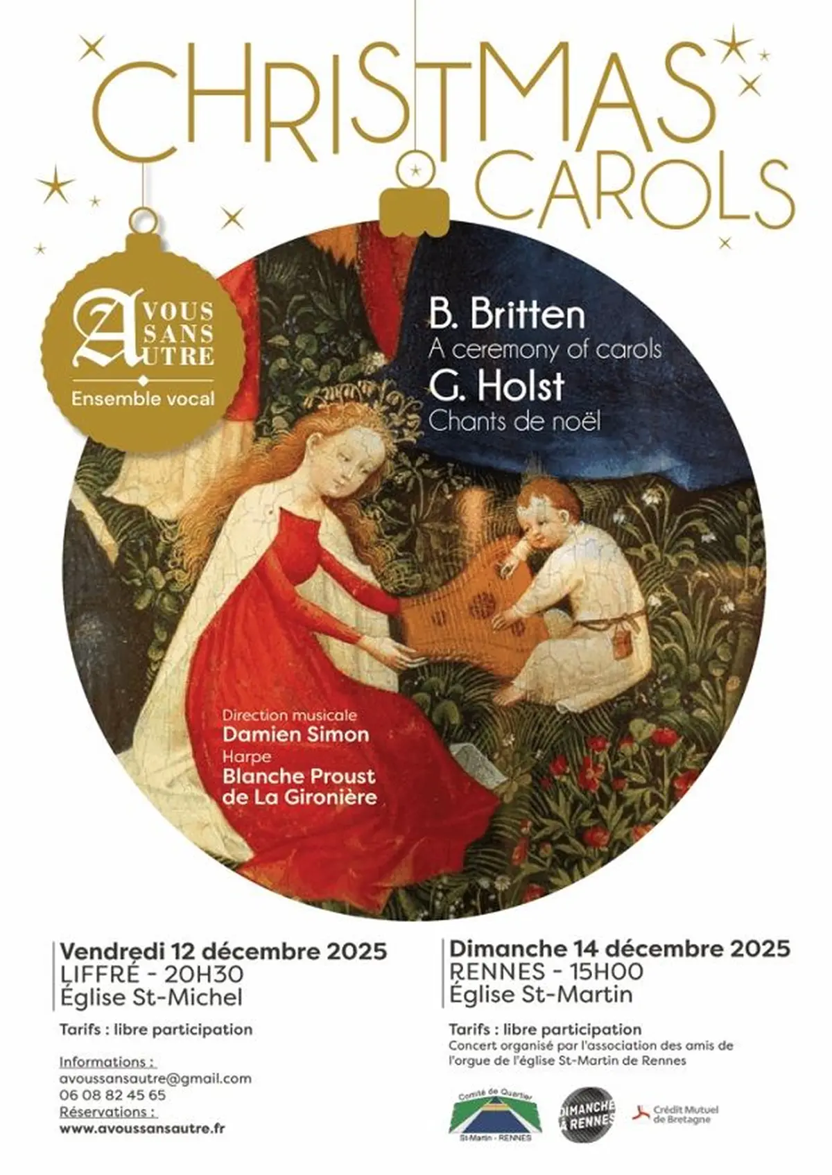 Concert de Noël « Christmas Carols »