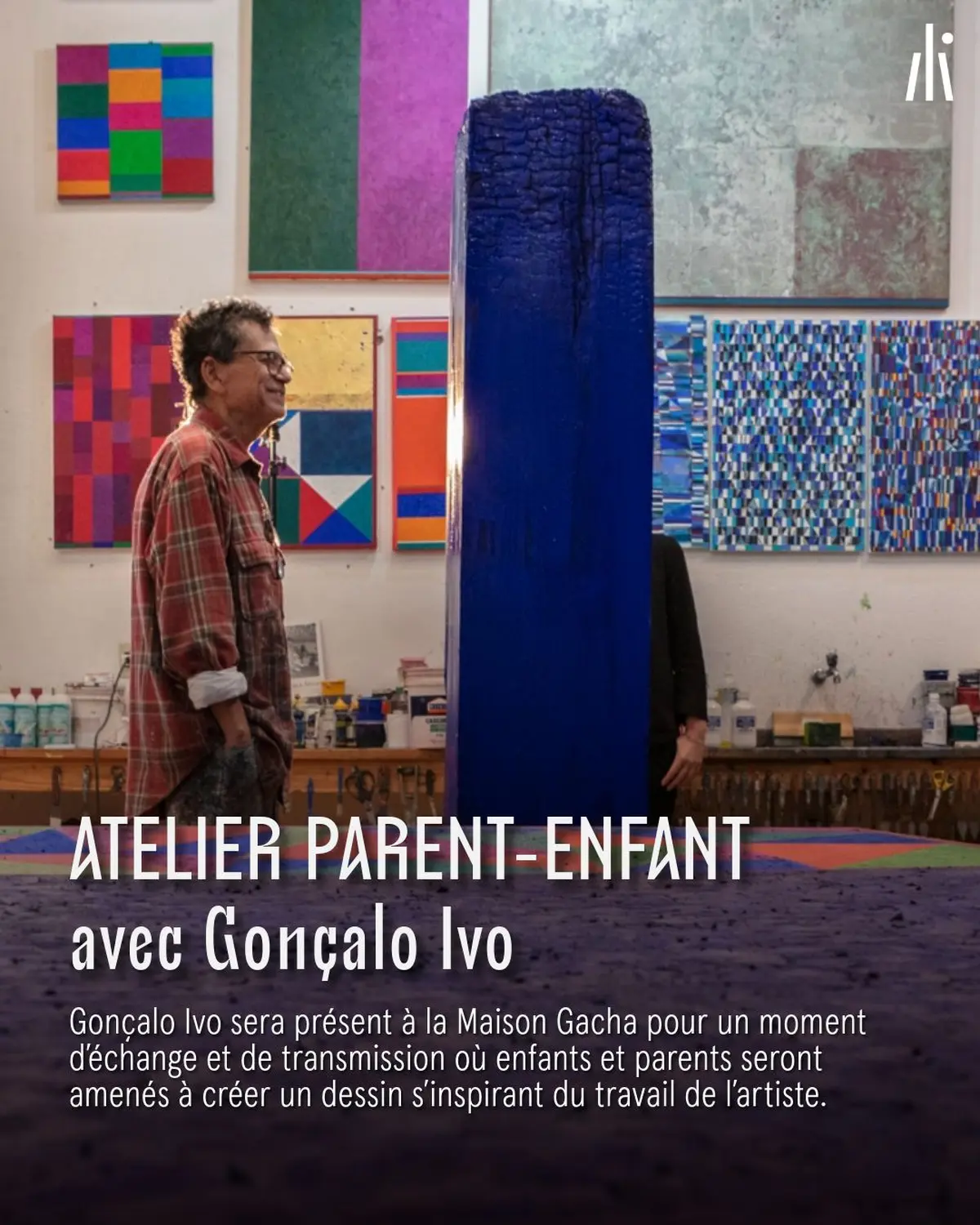Atelier parent-enfant avec Gonçalo Ivo