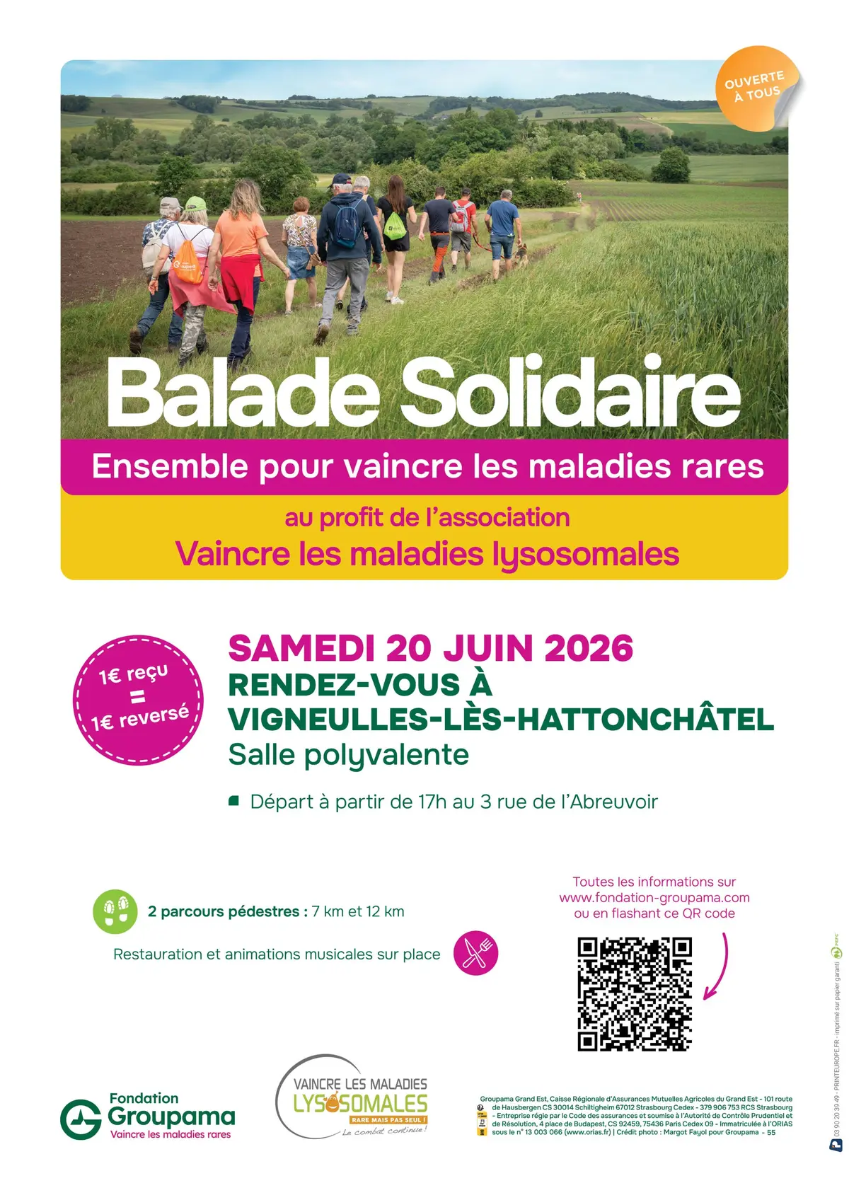 Balade Solidaire à Vigneulles-lès-Hattonchâtel