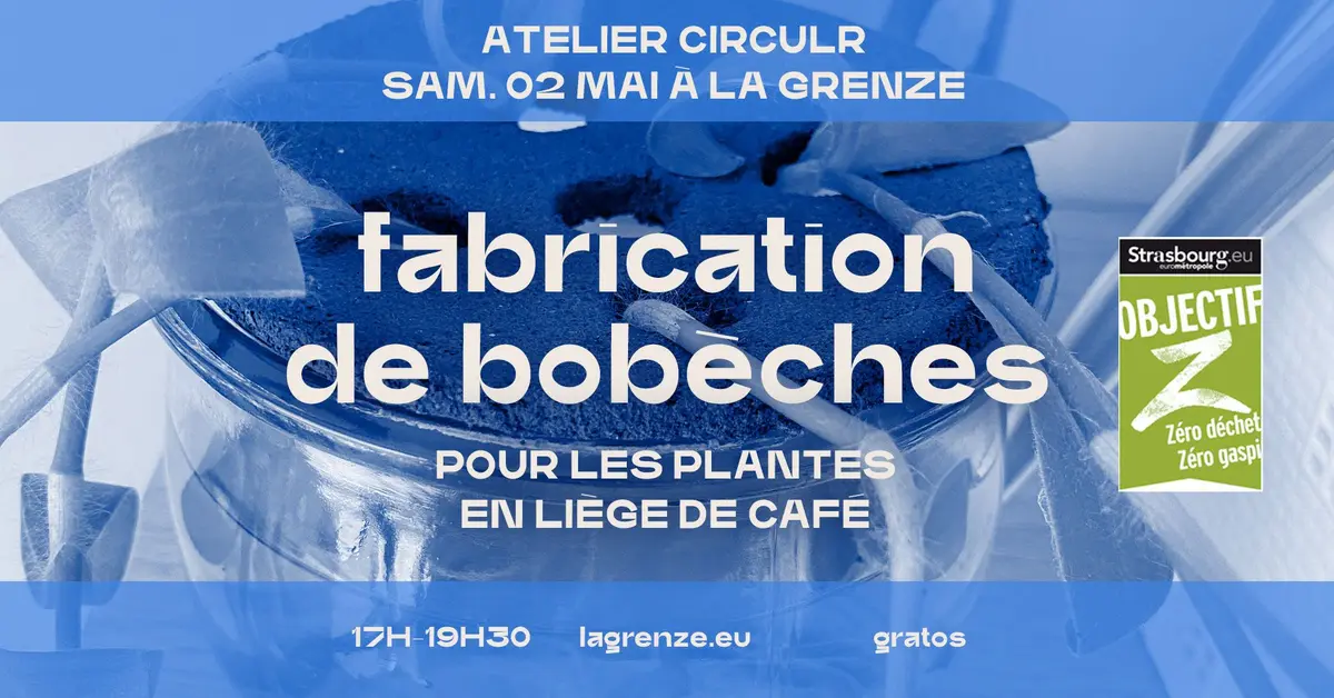 Atelier CIRCULR : Fabrication de bobèches à plantes en liège de café à La Grenze