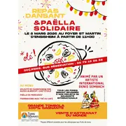 Repas Paëlla dansant et solidaire