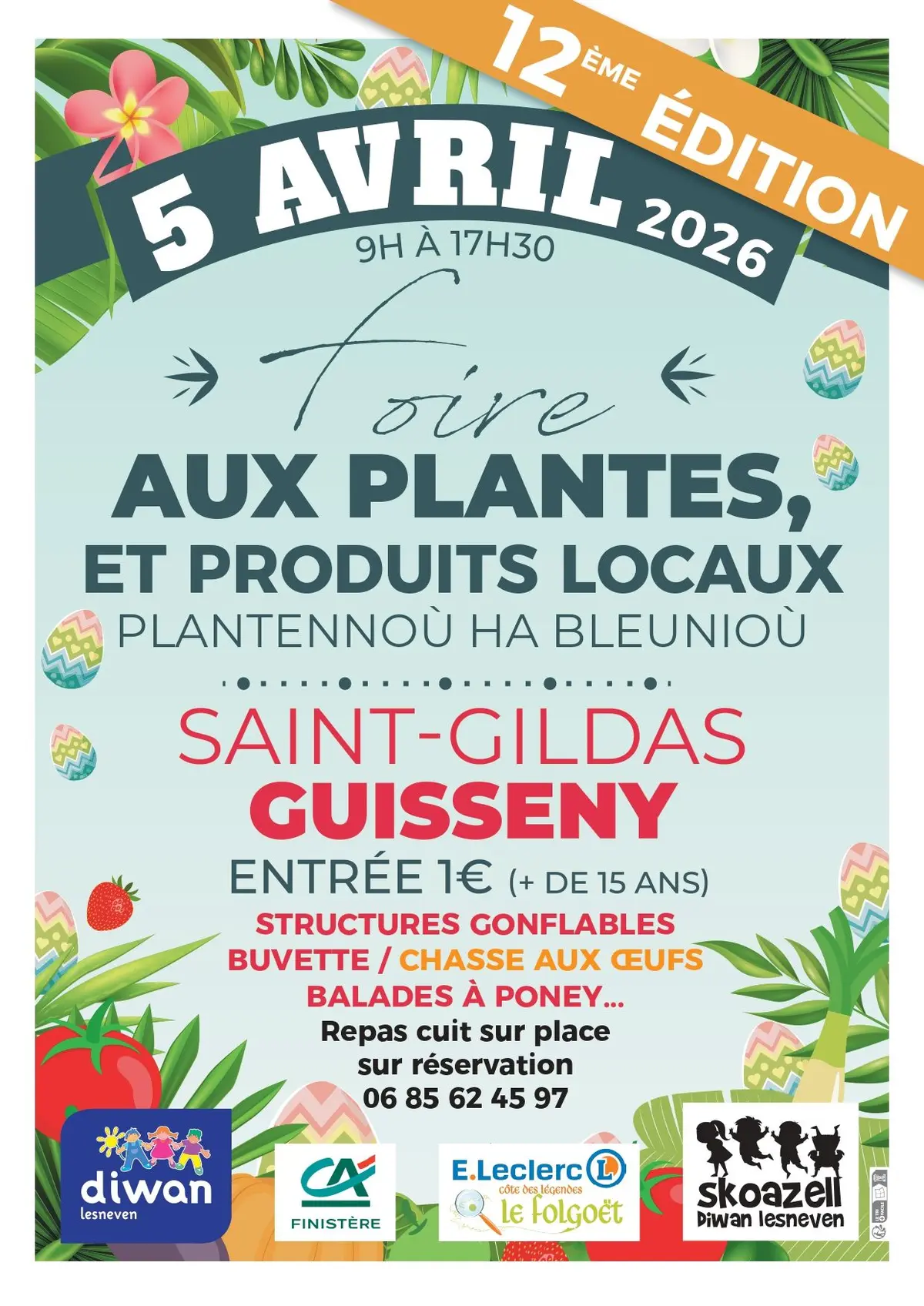 Foire aux plantes et produits locaux de guisseny 