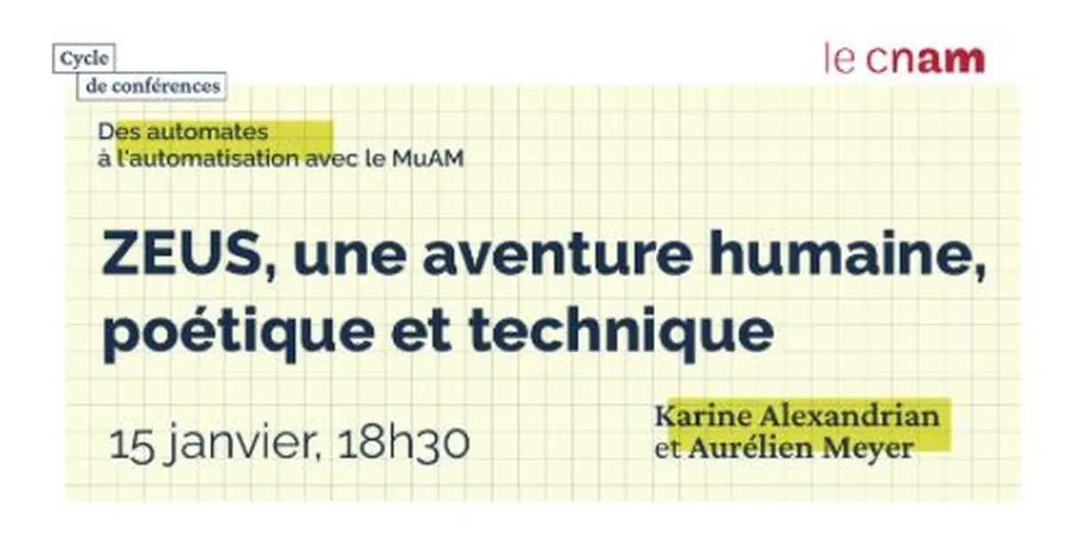 ZEUS, une aventure humaine, poétique et technique (sous réserve)