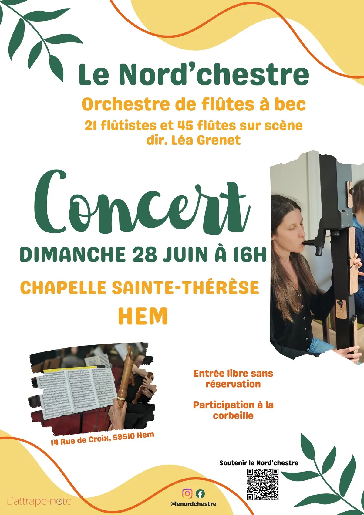 Concert de Flûtes à Bec