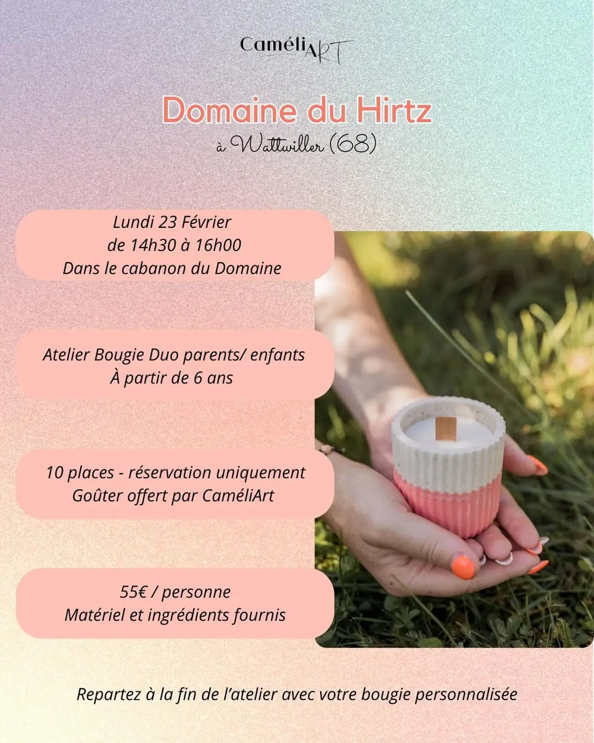 Création de Bougies : Laissez briller votre talent ! 