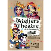 Spectacles des ateliers théâtre de la compagnie Mosaïque
