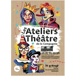 Spectacles des ateliers théâtre de la compagnie Mosaïque