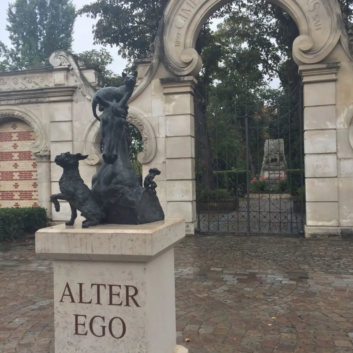 Le Cimetière des Animaux à Asnières 1899