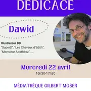 Rencontre-dédicace avec Dawid