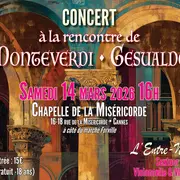 Concert à la rencontre de Monteverdi et Gesualdo