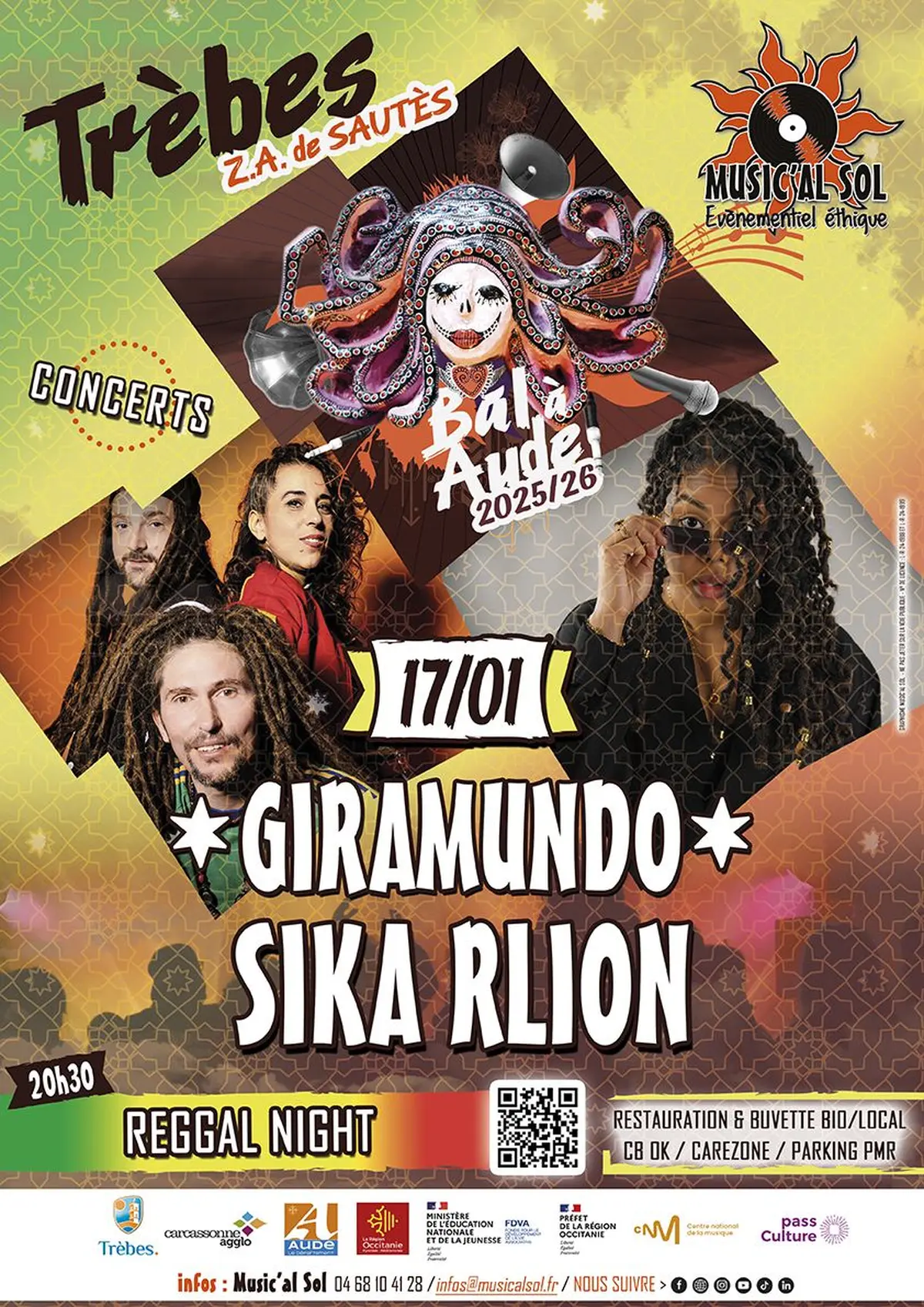 Giramundo + Sika Rlion - Reggal Night  