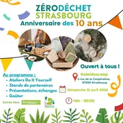 Anniversaire des 1 0 ans de l'association Zéro Déchet Strasbourg
