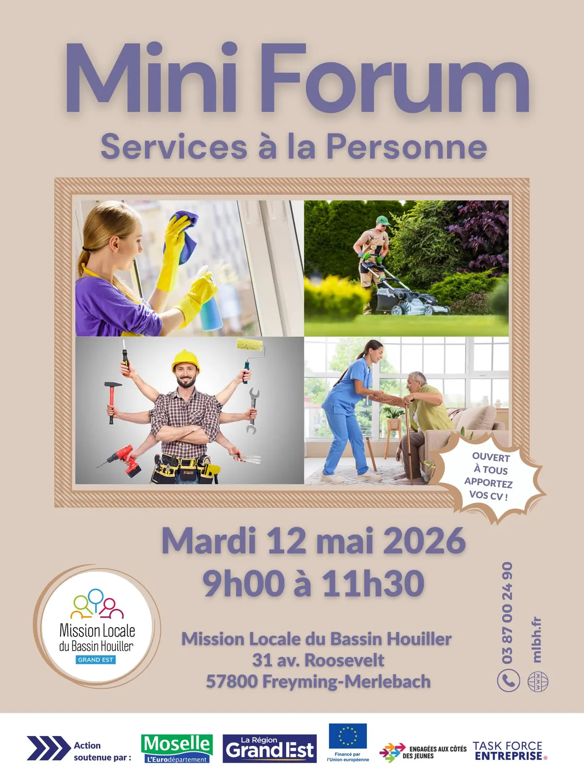 Mini Forum Services à la Personne