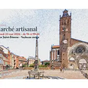 Marché artisanal des Créas Taur le 23 mai Place Saint-Etienne à Toulouse
