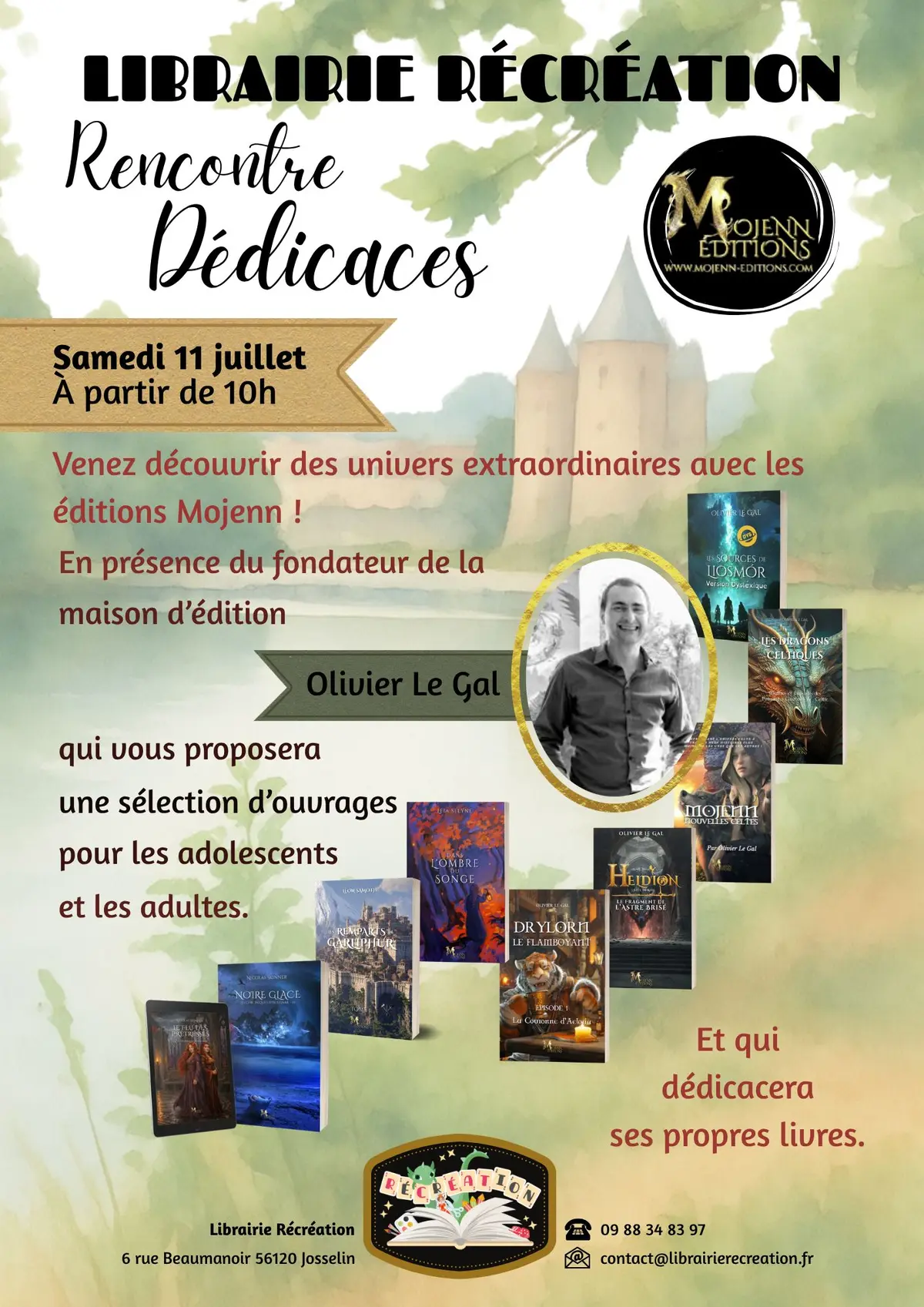 Rencontre-Dédicaces Mojenn éditions