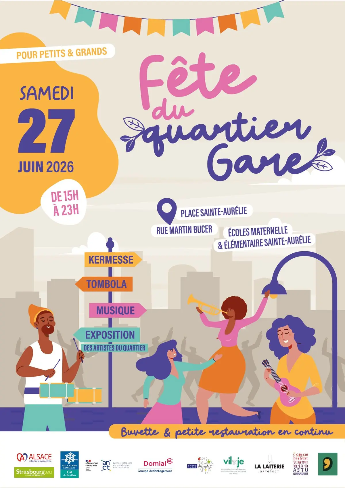 Fête du quartier Gare