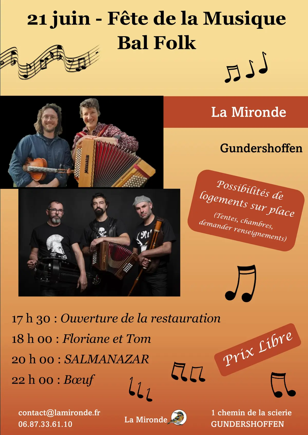 Fête de la musique à Gundershoffen avec bal folk