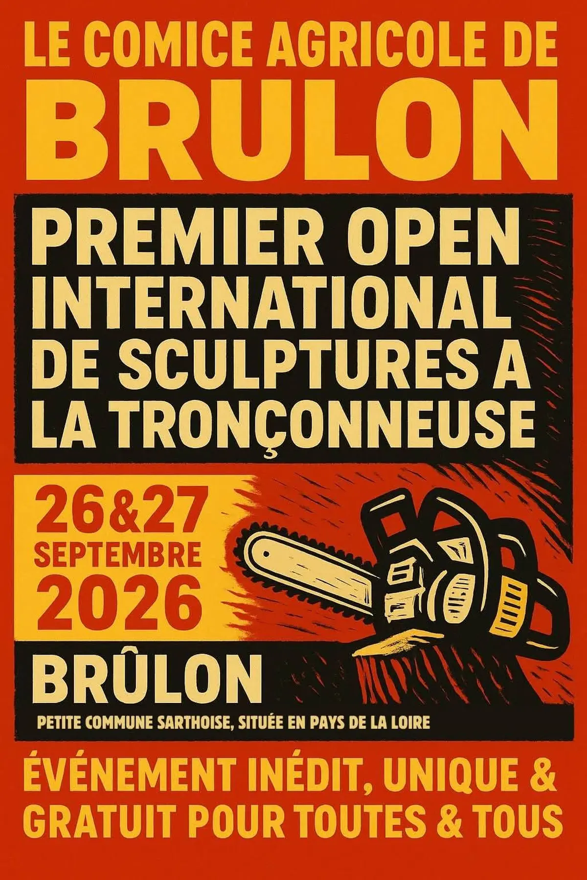 OPEN INTERNATIONAL de Sculptures à la Tronçonneuse