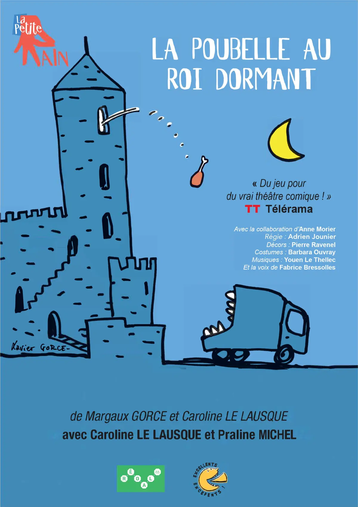La poubelle au roi dormant - 21, 22, 23 & 24 avril