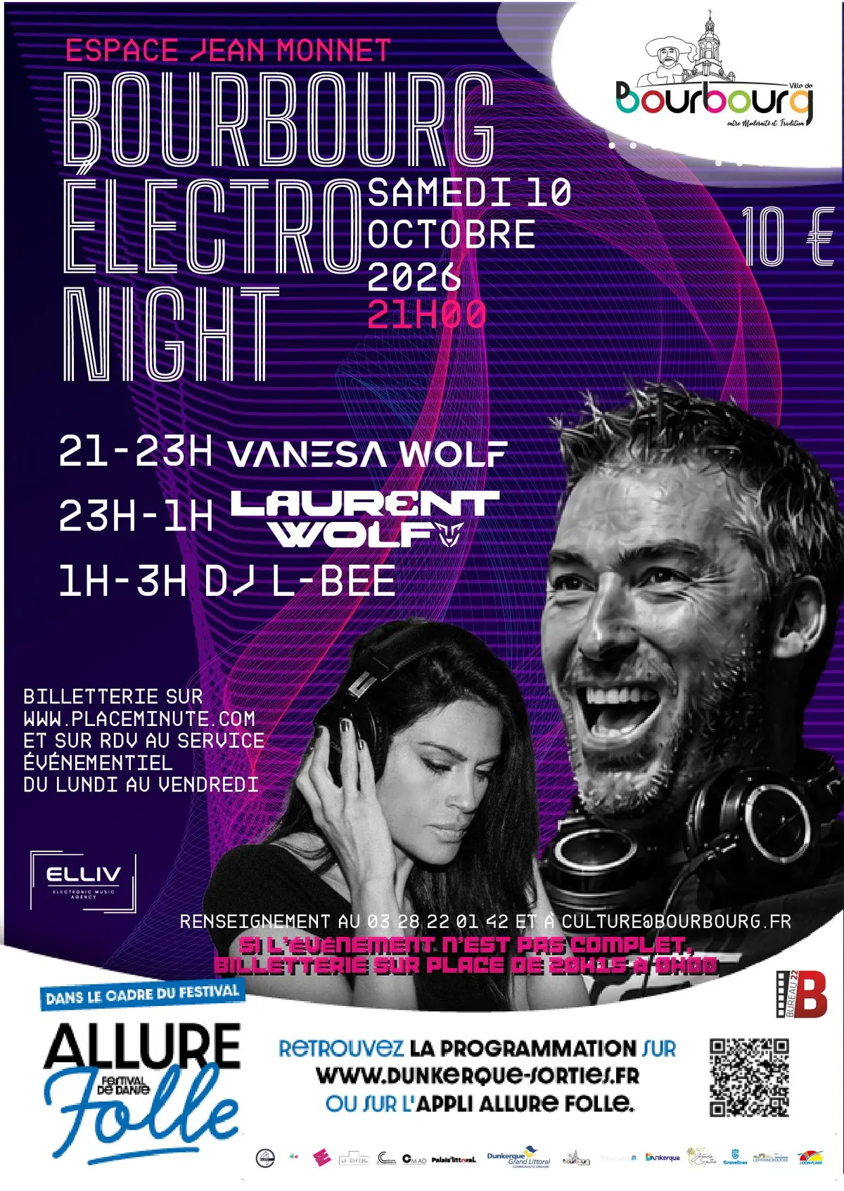 Bourbourg Électro Night avec Laurent Wolf