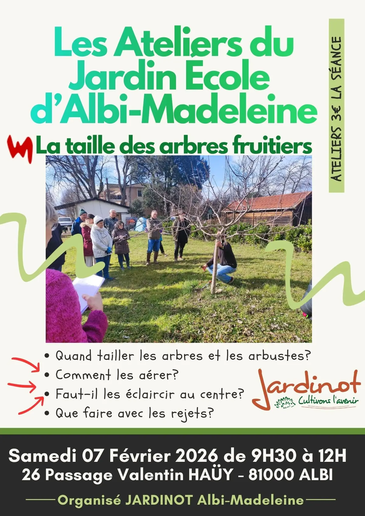 Animation – Taille des arbres et arbustes : les bons gestes au bon moment