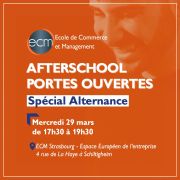 Afterschool - Portes ouvertes spéciales alternance ECM Strasbourg