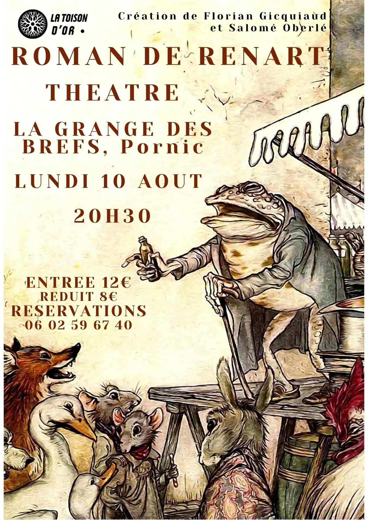 Roman de Renart, spectacle solo