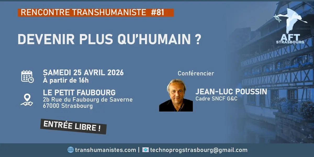 Café-Débat : Devenir plus qu’humains ? 