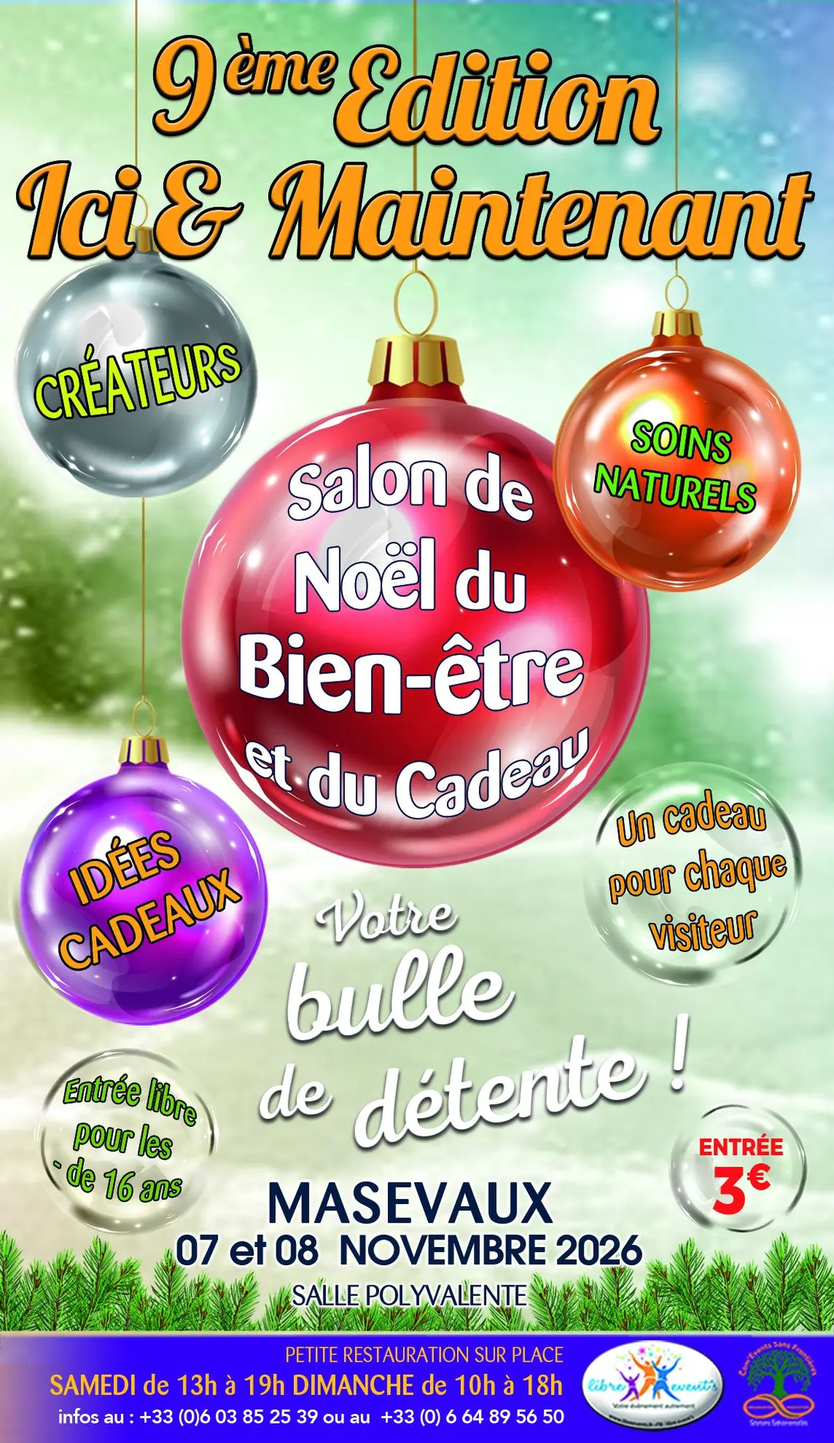 Salon de Noël du bien-être et du Cadeau - créations - artisanat - minéraux