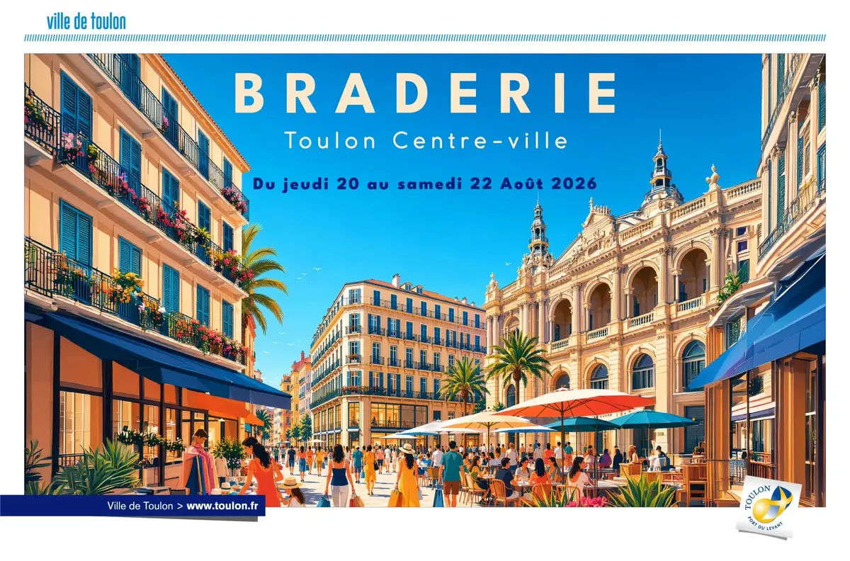 Braderie d'été centre-ville Toulon