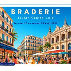 Braderie d'été centre-ville Toulon