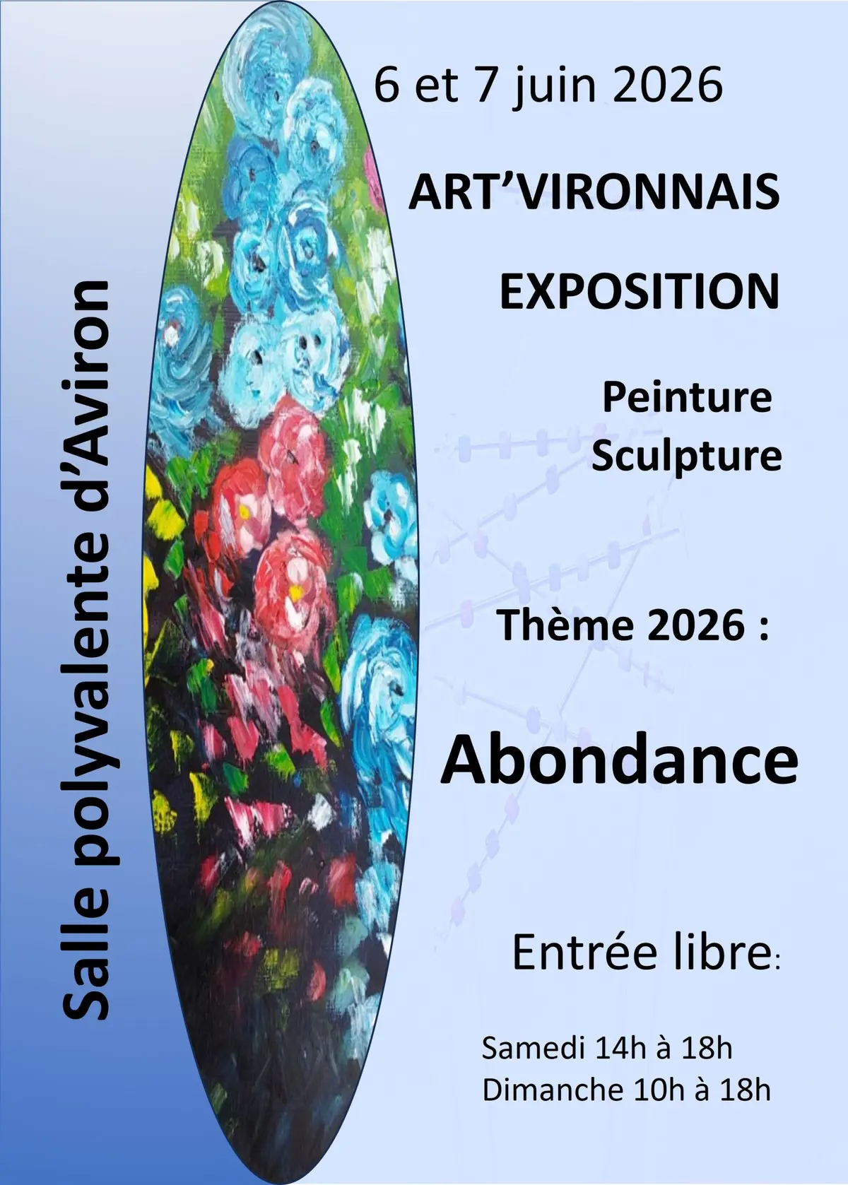 Exposition de peinture et sculpture