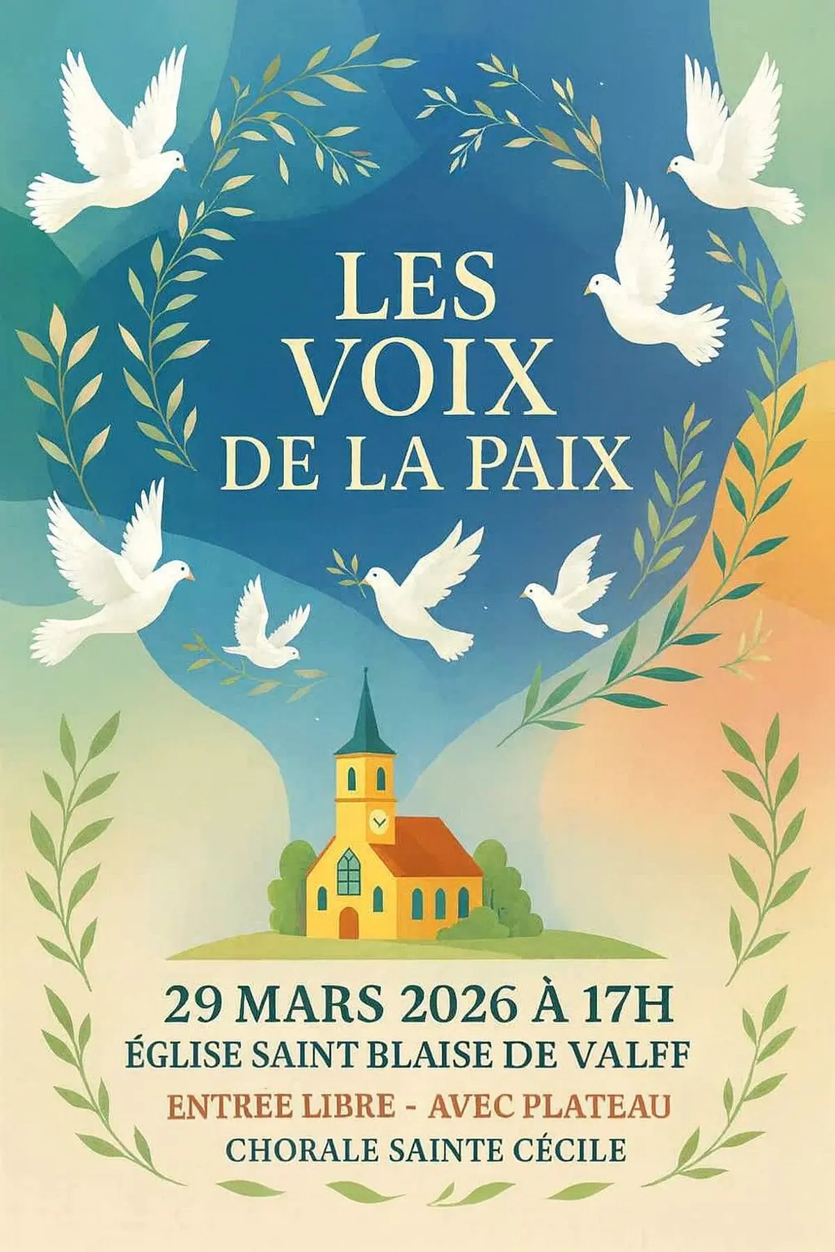 Concert Les voix de la PAIX