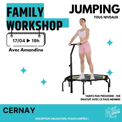 Family Workshop – Jumping (Tous niveaux – Fitness)