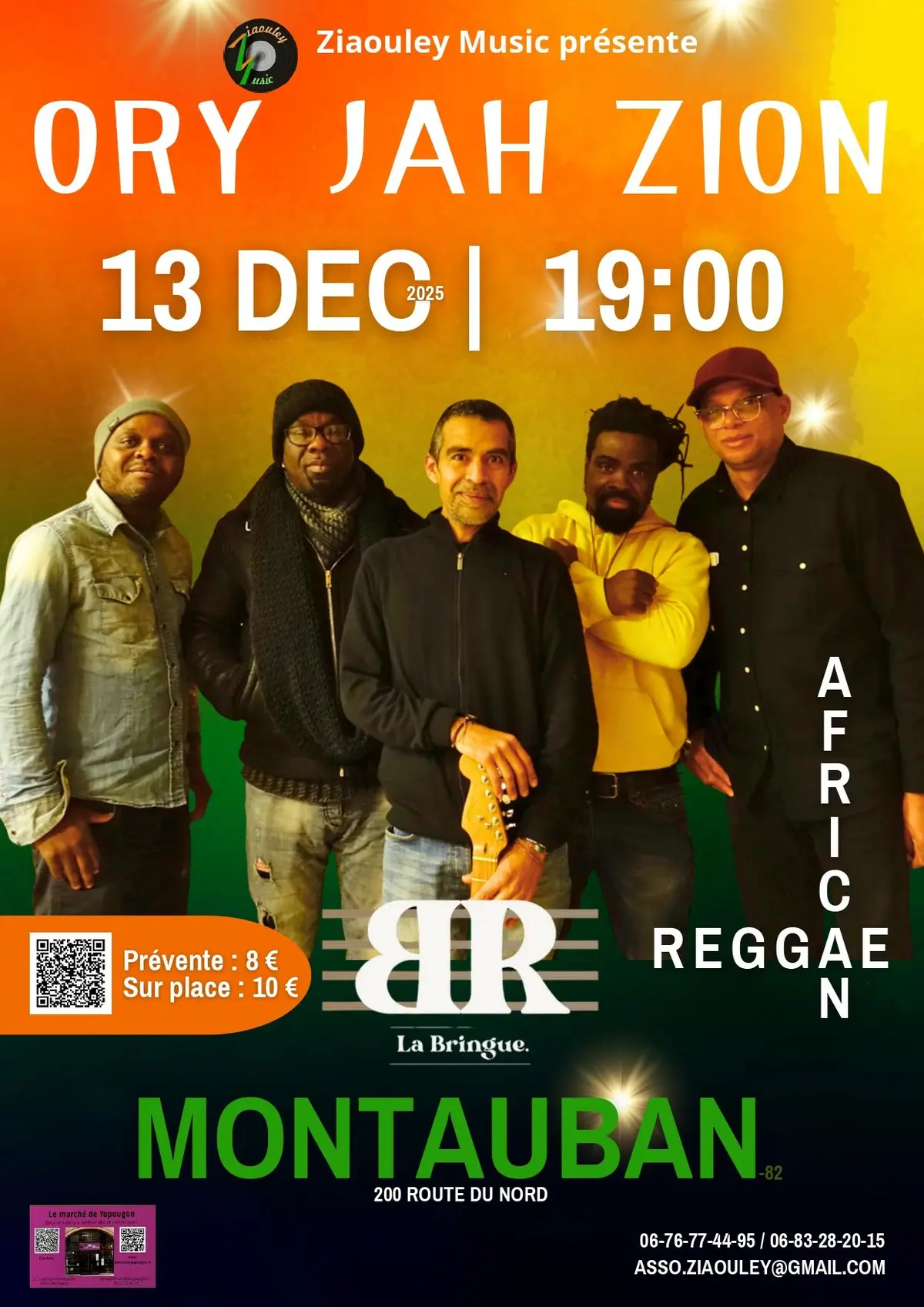 Concert Ory Jah Zion