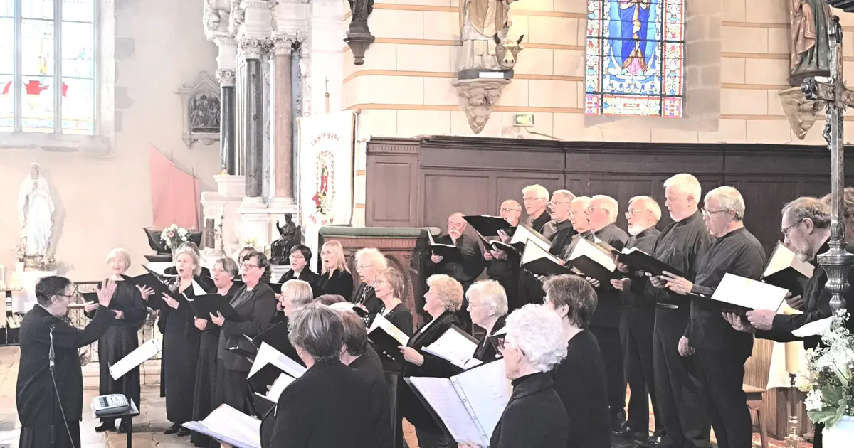 concert de polyphonies orthodoxes par le choeur SLAVA