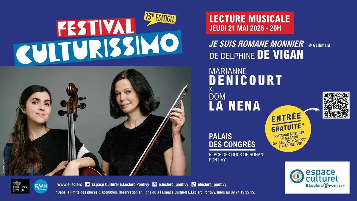 Festival Culturissimo - Lecture musicale de Marianne Denicourt x Dom La Nena 