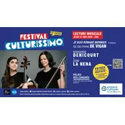 Festival Culturissimo - Lecture musicale de Marianne Denicourt x Dom La Nena 
