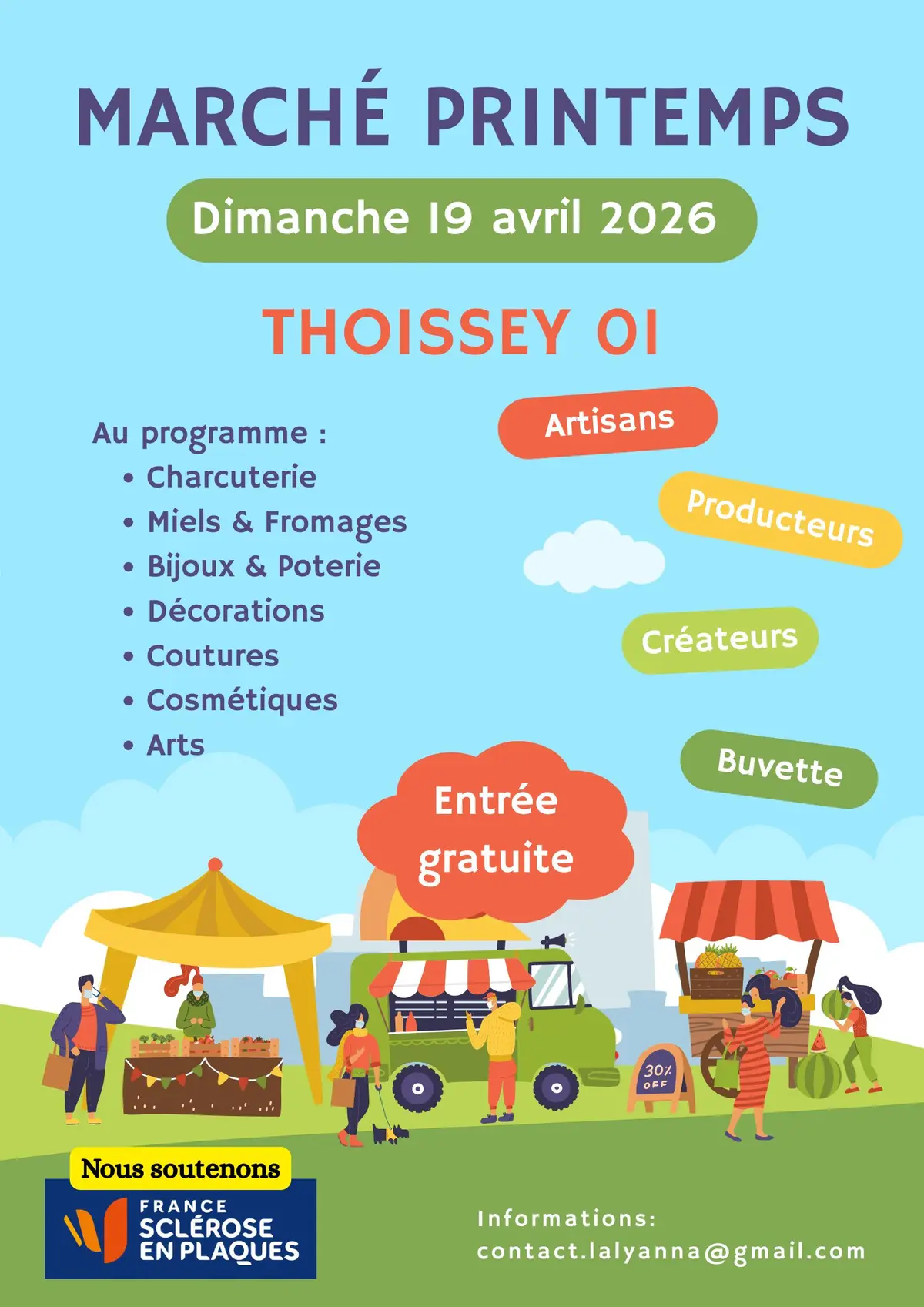 Marché de printemps