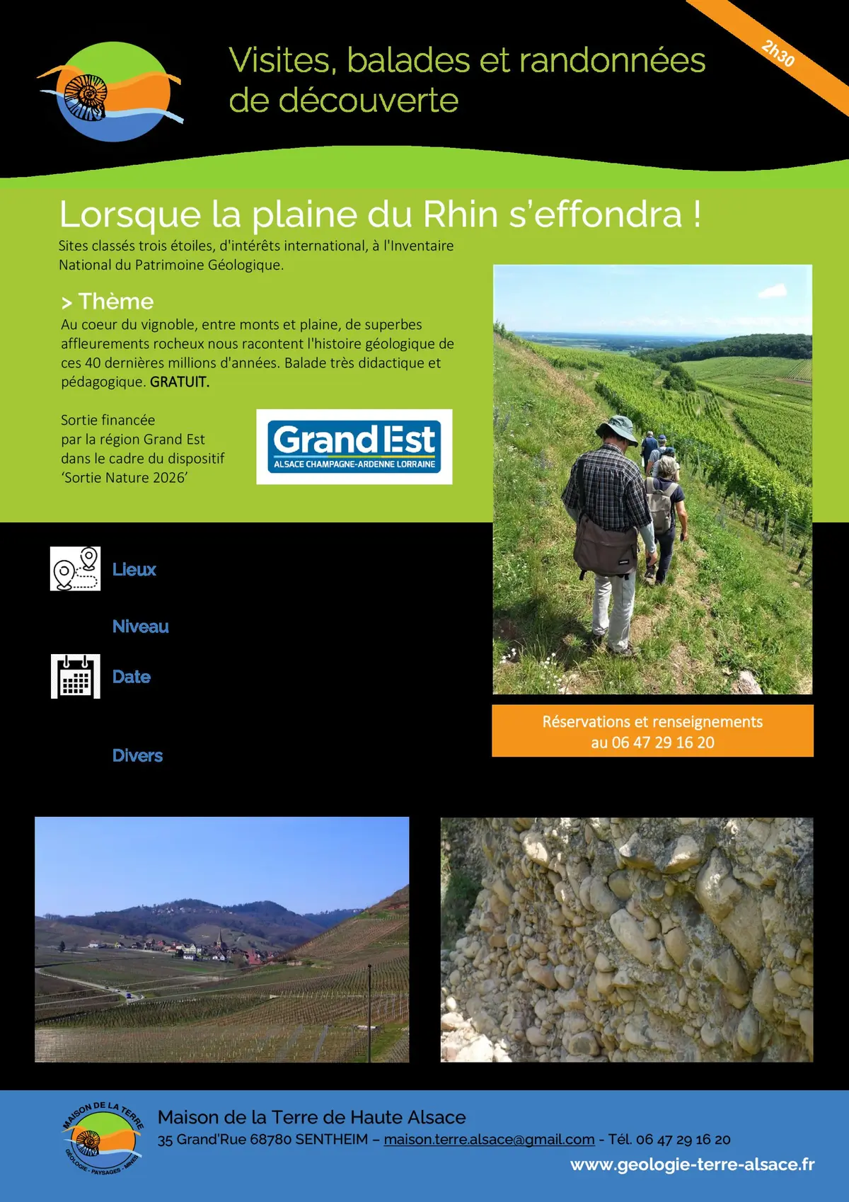 Lorsque la plaine du Rhin s'effondra