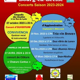 Cantus concerts