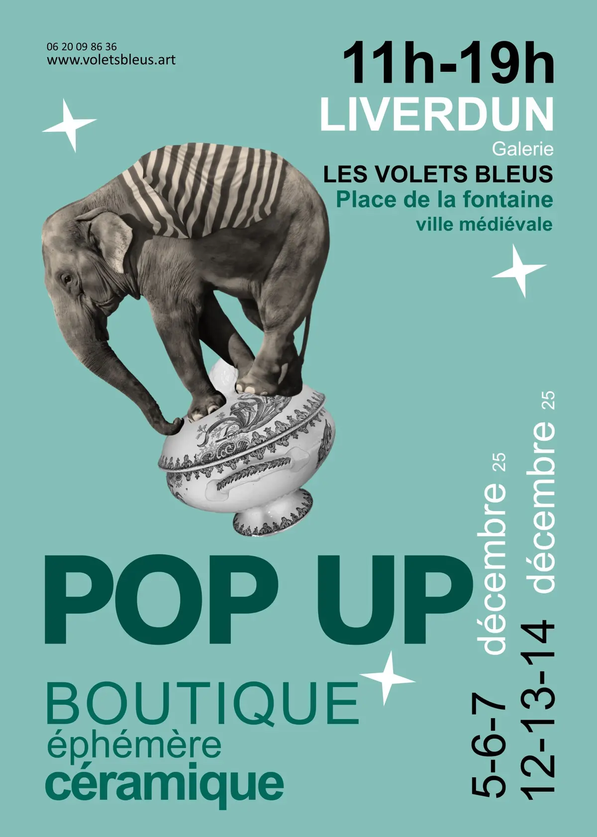 POP UP, boutique éphémère céramique