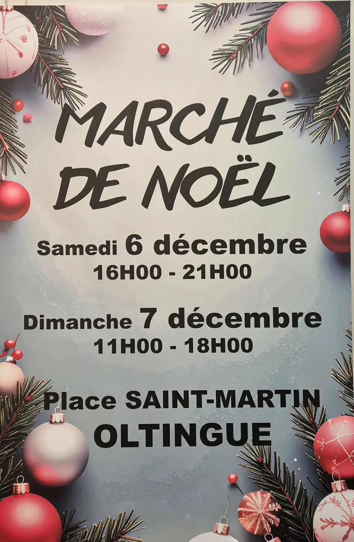 Marché de Noël