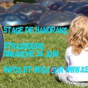 Stage découverte des handpans à Strasbourg le 26/06