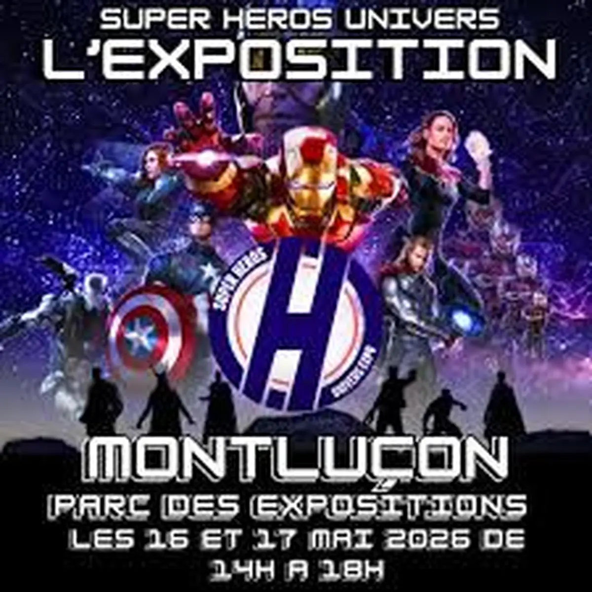 Super héros univers et dinosaures expo 